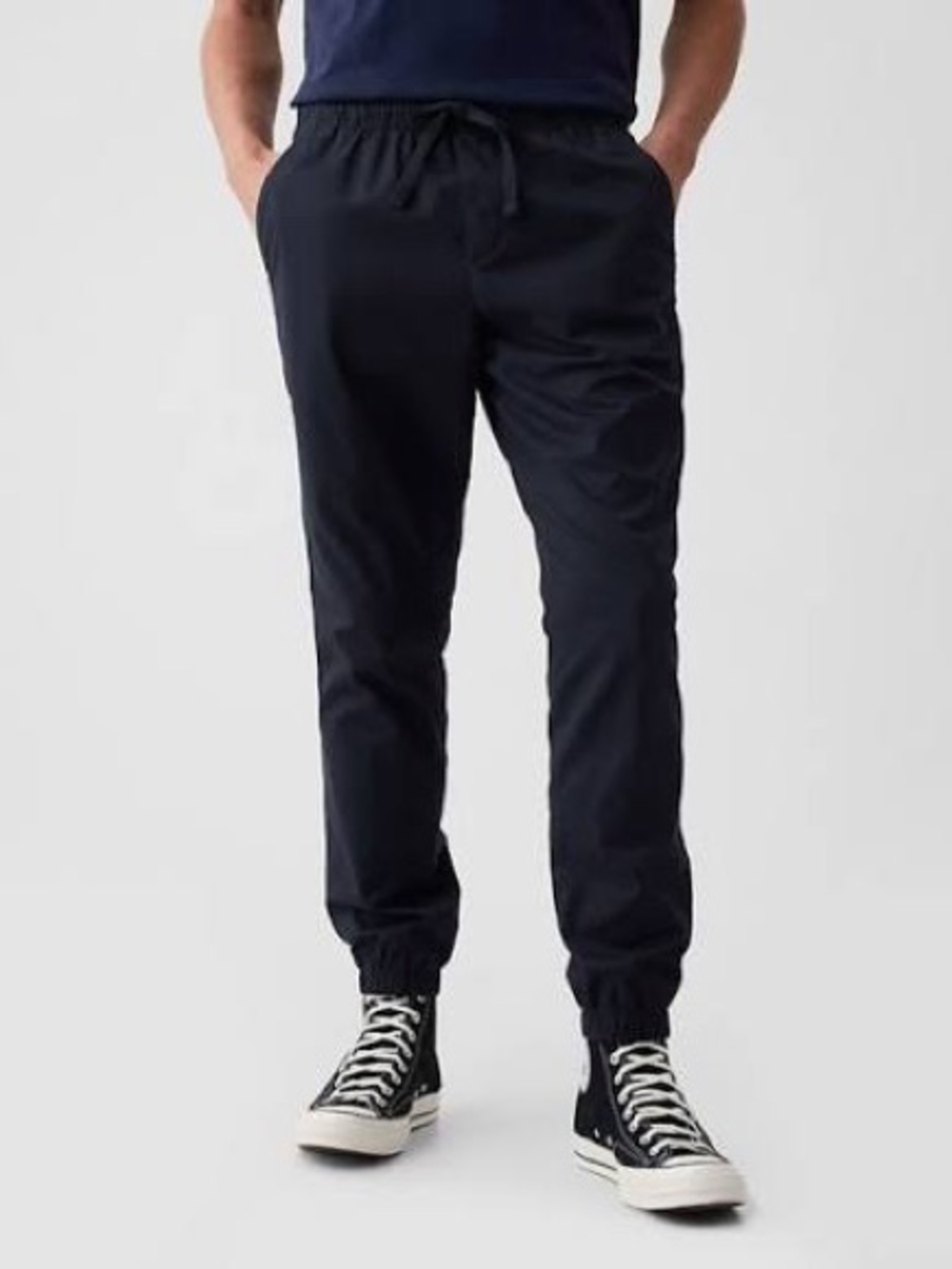 GAP Canvas Slim Jogger - XL - Navy Blue - EUC